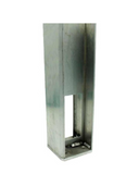 Bolt Down PVC Post Stirrup