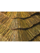 African Thatch Corner Tile