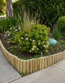 Eucalyptus Garden Edging Roll