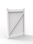 PVC Hamptons Privacy Fence Gate - 1800mm H