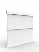 PVC Hamptons Privacy Fence Panel