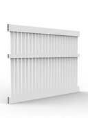 PVC Hamptons Picket Fence Panel