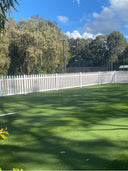 PVC Colonial Picket Fence Panel