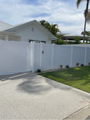 PVC Hamptons Privacy Fence Panel