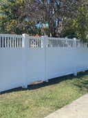 PVC Hamptons Top Picket Fence Gate
