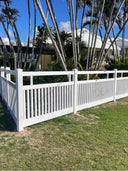 PVC Heritage Picket Fence Panel