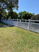 PVC Heritage Picket Fence Panel
