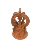Terracotta Ornate Umbrella Crown